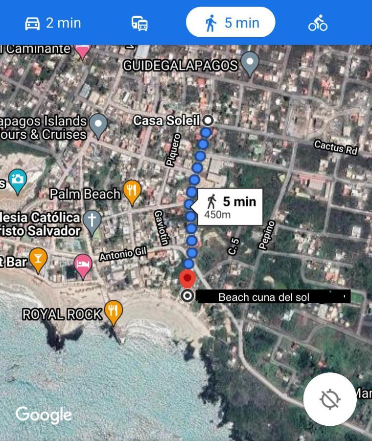 Apartahotel Casa Soleil Puerto Villamil Eksteriør bilde