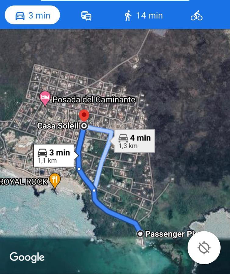 Apartahotel Casa Soleil Puerto Villamil Eksteriør bilde