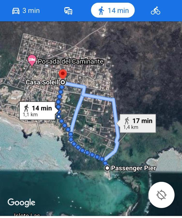 Apartahotel Casa Soleil Puerto Villamil Eksteriør bilde
